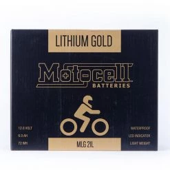 Motocell - Lithium Gold MLG21L 72WH Battery -Electronics and Mounts Sales 21L8 1000x